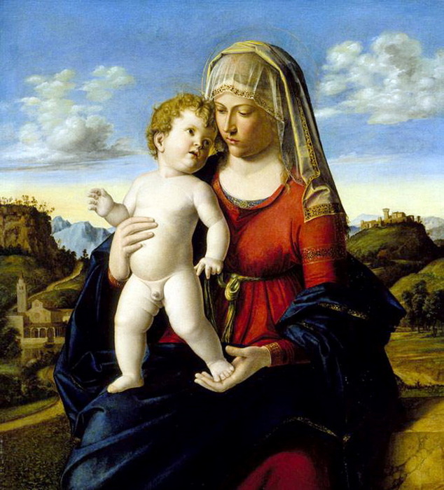 1496-1499 Madonna col Bambino. , . 71.1  62.9 cm,   ,  (634x700, 146Kb)
