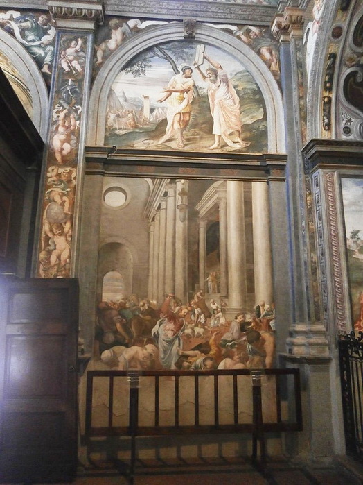 1572-1573 ,   .Interno della chiesa di San Maurizio al Monastero Maggiore - Milano - affreschi (524x700, 141Kb)