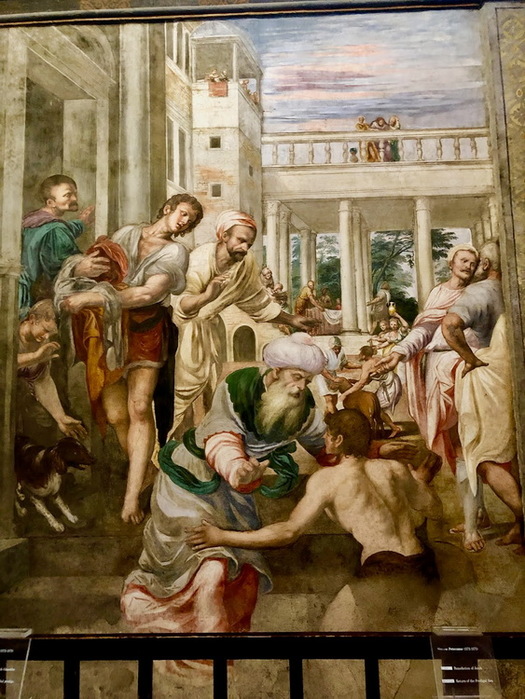 1572-1573 The Return of the Prodigal Son. Controfacciata della hiesa di san Maurizio,  (525x700, 157Kb)