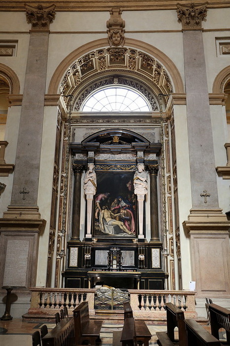 1591 . church of San Fedele, oil on slate  Milan 1 (466x700, 150Kb)