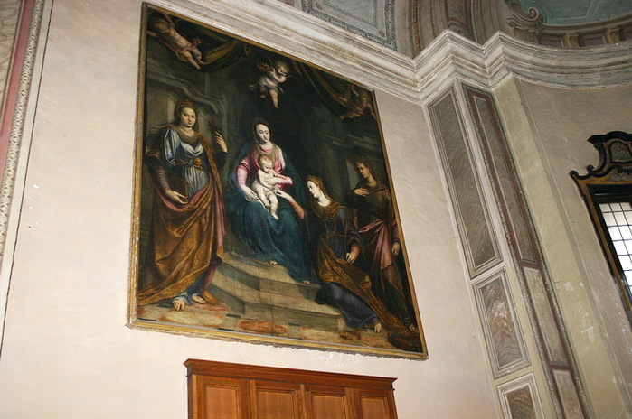 Madonna con sante Chiara, Redegonda e Caterina d'Aless (Milano - S. Maria della Passione) --- (700x464, 122Kb)
