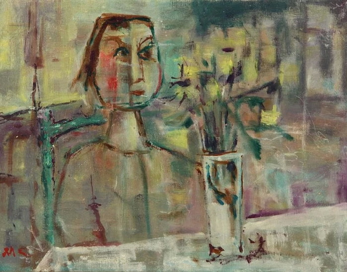 1967 At the Flower Table., . 27.2 x 35.5 cm.    2013 (700x547, 141Kb)