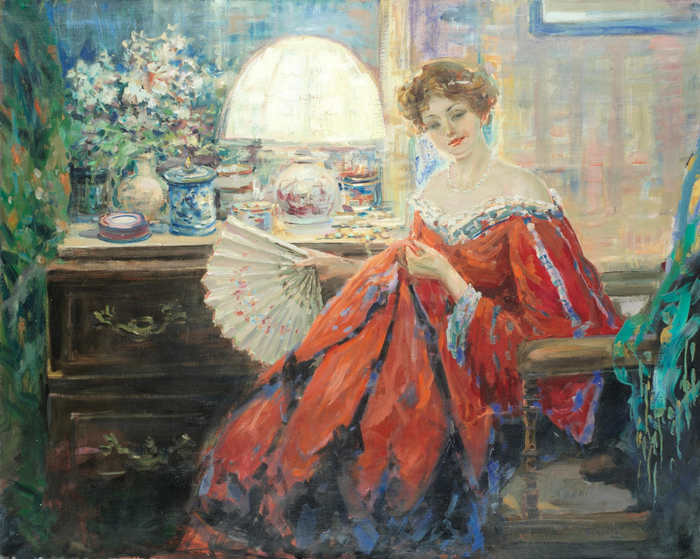 Ulisse-Caputo-Portrait-of-a-lady-holding-a-fan (700x559, 522Kb)