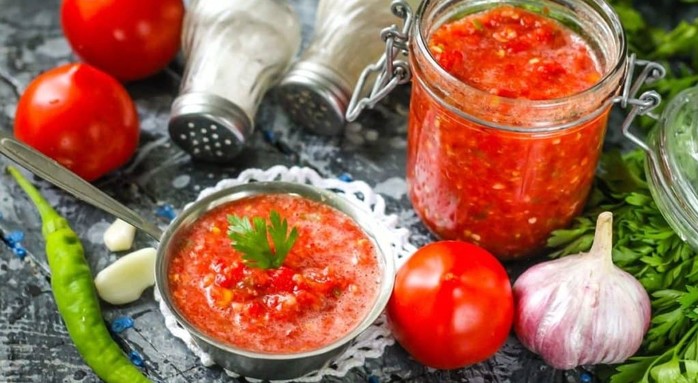 АДЖИКА БЕЗ ВАРКИ НА ЗИМУ