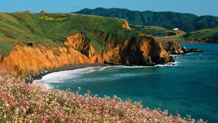 Mori Point, San Mateo County, California (700x393, 432Kb)