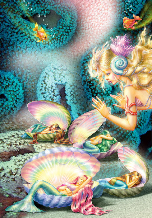 Mermaids Bedroom (489x700, 587Kb)