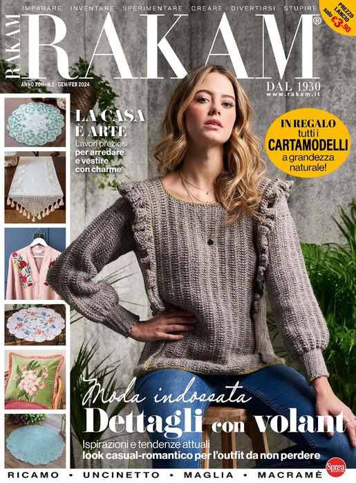 Итальянские журналы с простыми и потрясающе красивыми вязаными моделями