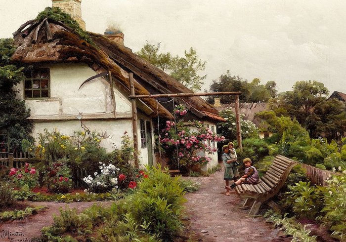 pp10253-a-389-peder-mork-monsted-deti-na-zahrade-u-statku_-1_-1_68b7_283258 (700x490, 446Kb)