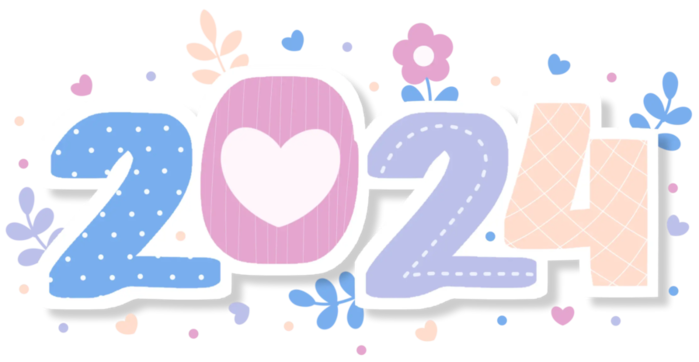 Pngtree2024 year floral blue pink_13446544 (700x362, 134Kb)