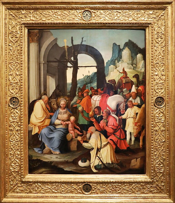 1520-1525  Adorazione dei Re Magi,   . 87 × 70 . Museo Civico Luigi Bailo, Treviso (Veneto, Italia)  (3) (602x700, 226Kb)