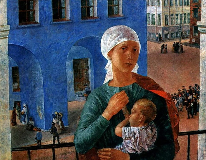 Petrov-Vodkin-Kuzma-Sergeevich-Petrogradskaya-madonna-1920-g-Tretyakovskaya-galereya-Moskva (700x546, 461Kb)