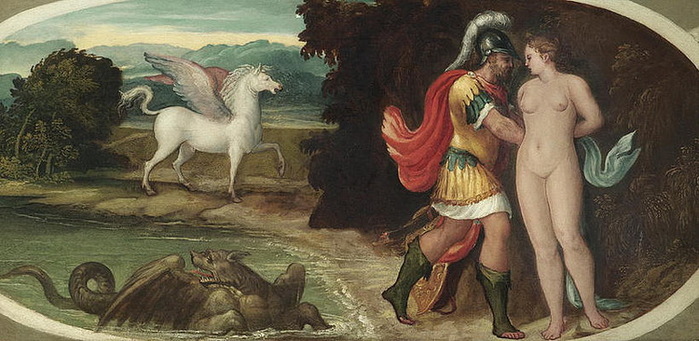 Perseus and Andromeda. ? ?   (700x341, 105Kb)