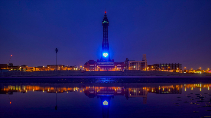 Blackpool Tower to honour NHS workers during the COVID-19 outbreak (700x393, 272Kb)