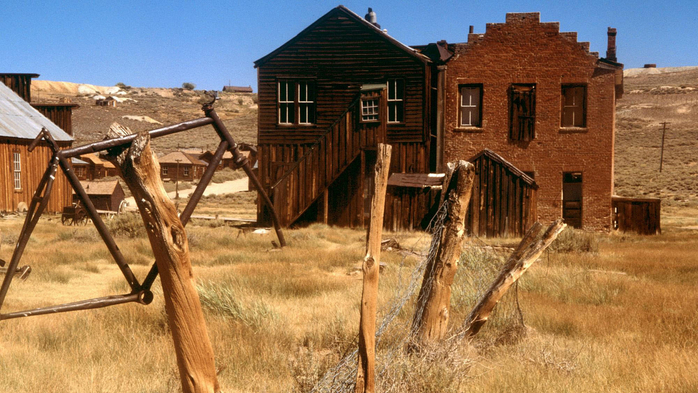 Bodie Ghost Town, Bodie, California (700x393, 389Kb)