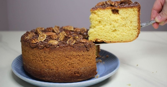 пышный пирог на желтках чудный десерт 5 (700x365, 218Kb)