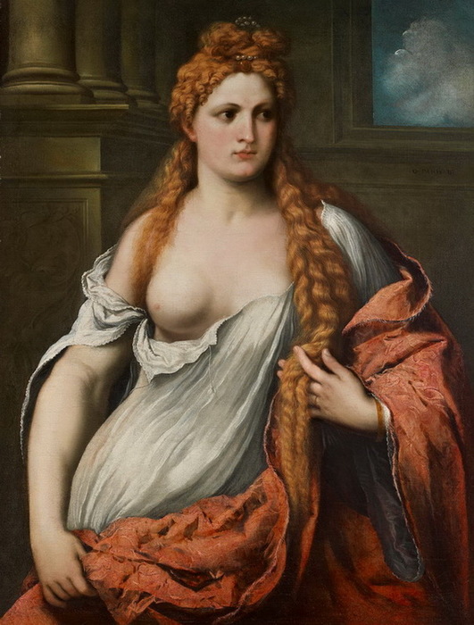 1540-e Portrait of a Young Woman. , . 107 x 83 .  (531x700, 125Kb)