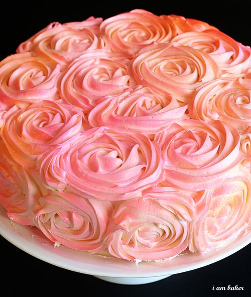 Розовая идея оформления торта (9) (500x592, 283Kb)