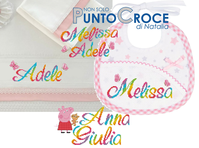 Anna, Giulia, Melissa, Adele, Peppa (700x519, 342Kb)