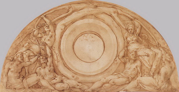 2 1519 Study for the Lunette with Vertumnus and Pomona (700x359, 91Kb)
