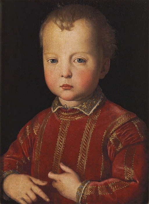 1551 Ritratto di Don Garzia de Medici bambino , . 43.5 x 30.5 cm. Museo Nazionale di Palazzo Mansi, Lucca (513x700, 115Kb)