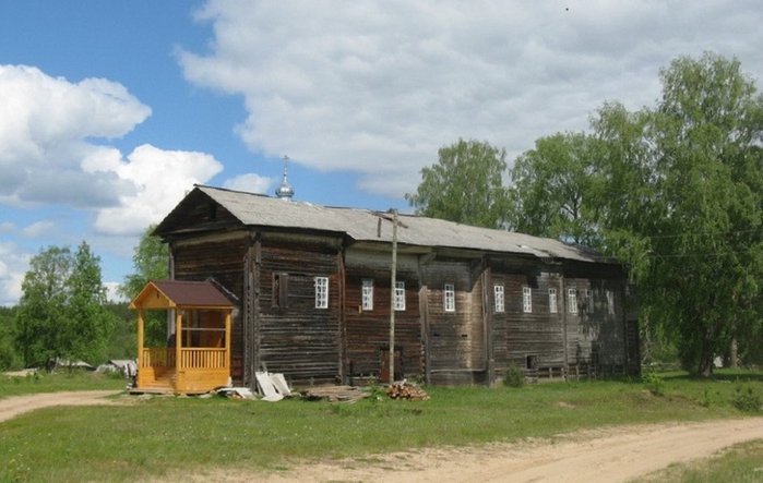 Лиходиеаский погост. ц. Воскресения Христова, 1794 г. (700x443, 291Kb)