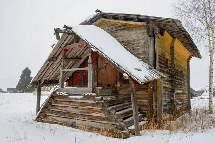 Власьевская. Часовня Власия Севастийского, 1712-1730 гг. (700x464, 330Kb)