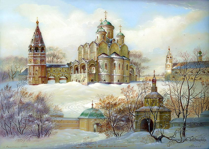 20 Суздаль. Вид на Покровский монастырь. (700x498, 439Kb)
