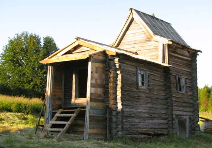 Чёшегора. Георгиевская часовня, 1720-ые гг.  в д. Чёшегорская (700x488, 325Kb)