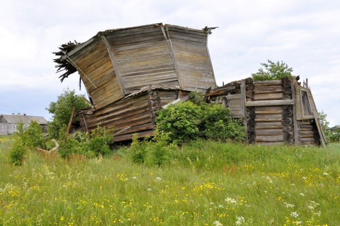 Погост ( атонаволок). Церковь Николая Чудотворца, 1727 г. (700x465, 330Kb)