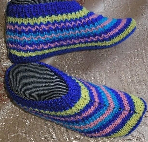 Вязание - носки, тапочки, следки | Knitting socks, Socks, Leather pattern