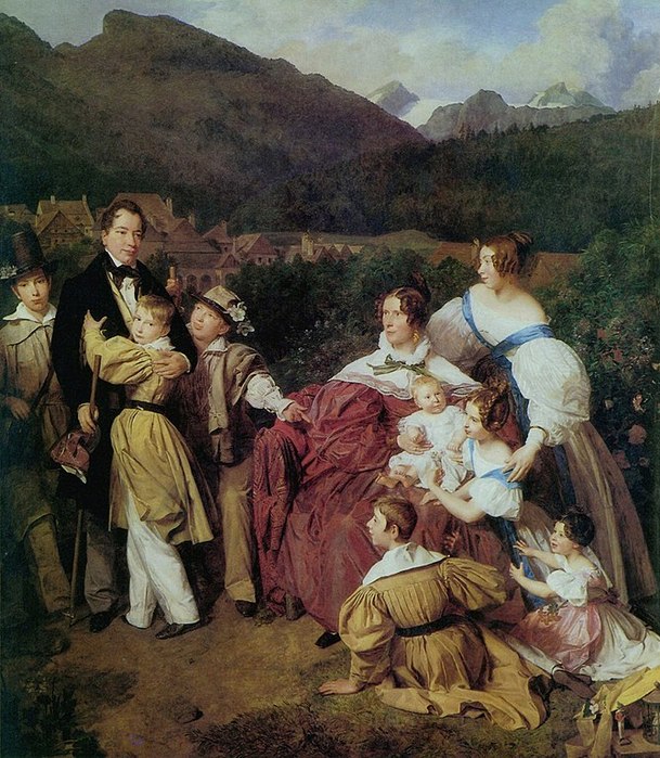 Waldmüller_Family_Eltz_1835 (609x700, 135Kb)