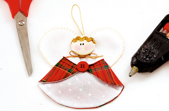 Рождественские АНГЕЛЫ - текстильные игрушки для елочки (4) (570x375, 342Kb)