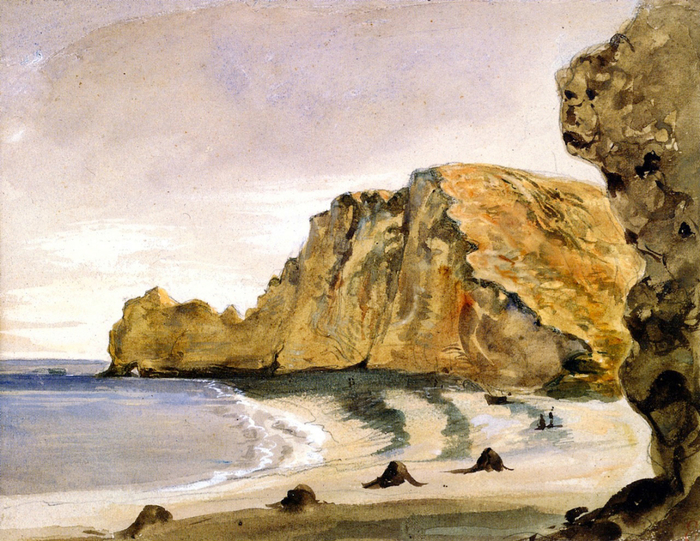 Ezhen-Delakrua-Eugene-Delacroix-Cliffs-at-Etretat-akvarel-1849-Mus-e-Fabre-Montpellier-France (700x541, 526Kb)