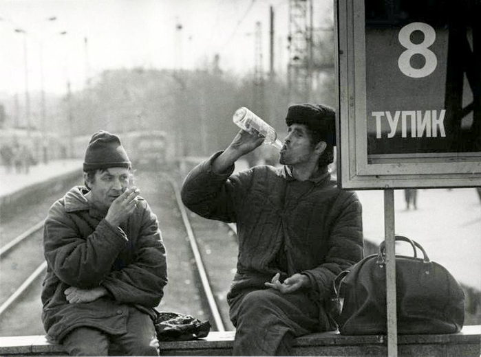 ссср Курский вокзал, Москва 1989 год (700x520, 223Kb)