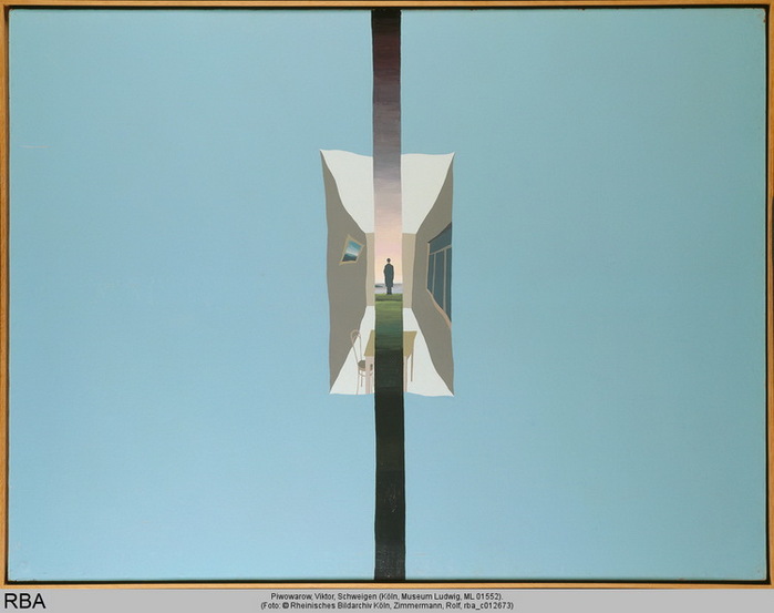 1973 Schweigen, (Silence) , . 121 x 160 .  , ʸ (700x553, 58Kb)
