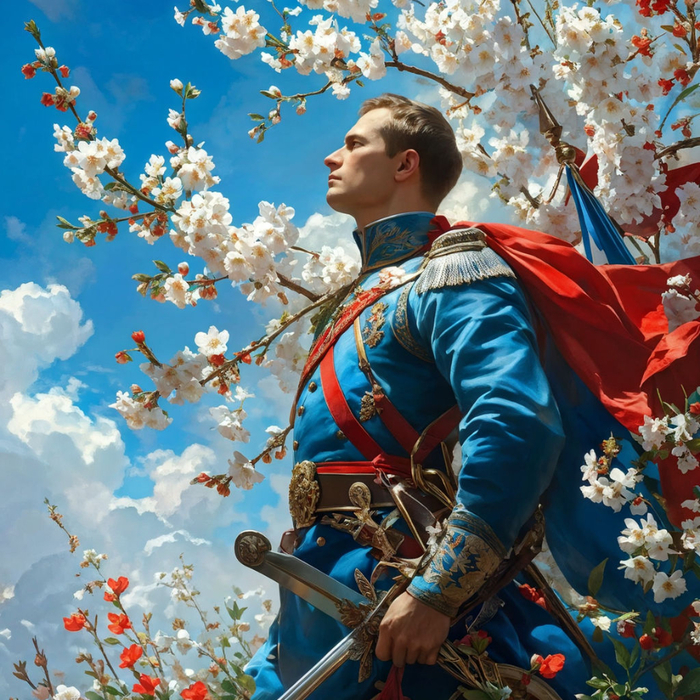 victory-day-may-9-blue-sky-bird-cherry-flowers-st-george-ribbon-highly-detailed-russian-warrior (2) (700x700, 663Kb)