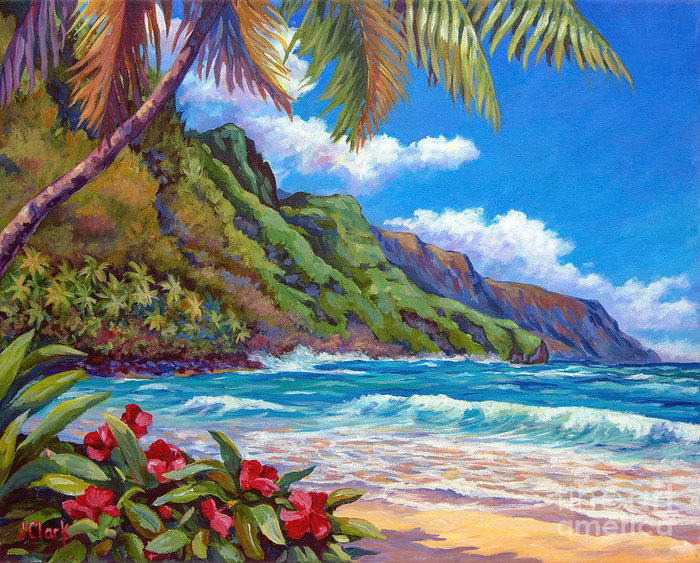 waves-on-na-pali-shore-john-clark (700x563, 696Kb)