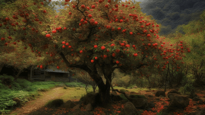 pngtree-huge-tree-with-bright-red-fruit-on-it-set-in-a-image_2484603 (700x392, 125Kb)