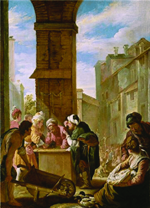 Domenico-Feti-The-Parable-of-the-Precious-Pearl-1621-oil-on-poplar-wood (505x700, 570Kb)