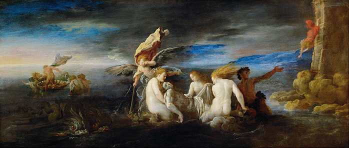 799px-Domenico_Fetti_-_Hero_Mourning_the_Dead_Leander_-_Google_Art_Project (700x296, 273Kb)