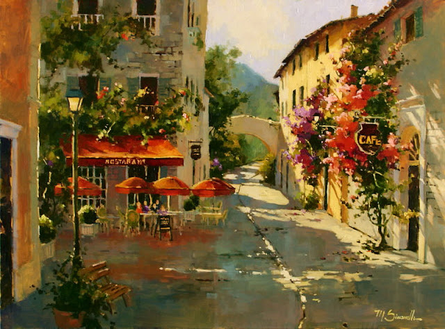 Provence Pasttime, oil on canvas (640x474, 278Kb)