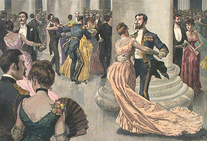 President_Grover_Cleveland's_inaugural_ball,_Washington_DC_1893 (700x476, 428Kb)