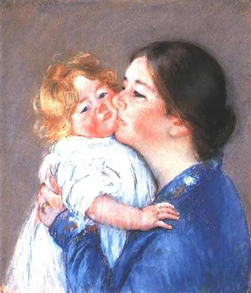 a-kiss-for-baby-anne-no-2-1897.jpg!Large (514x600, 183Kb)