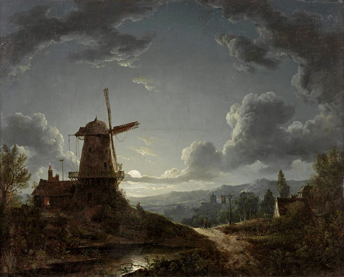 Sebastian Pether - Landscape by Moonlight  - (MeisterDrucke-230011) (700x563, 340Kb)