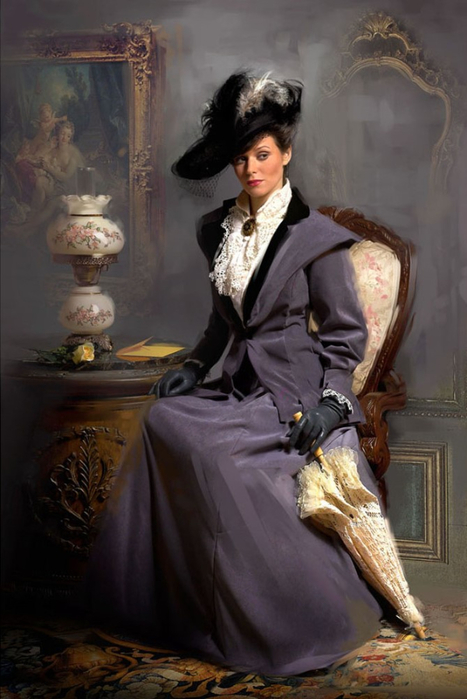 Victorian-Lady (2) (467x700, 287Kb)