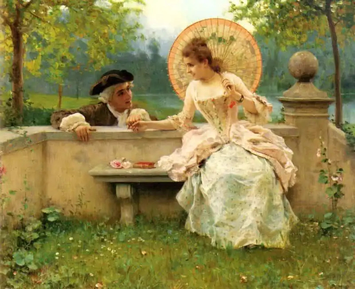 andreotti_federico_a_tender_moment_in_the_garden.jpg (700x568, 420Kb)