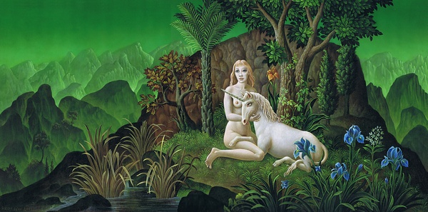 2011 Girl with Unicorn (600x297, 211Kb)