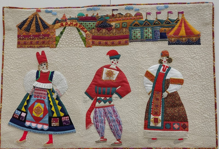 6. Мазурова Елена. (?nbsp;ук. Клуб Лоскуты Московии. Ярмарка,, 87 х 127см. Москва. (700x476, 416Kb)