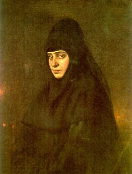 22. «Монахиня». 1887 г. Холст, масло. 55 x 87 см (457x602, 232Kb)