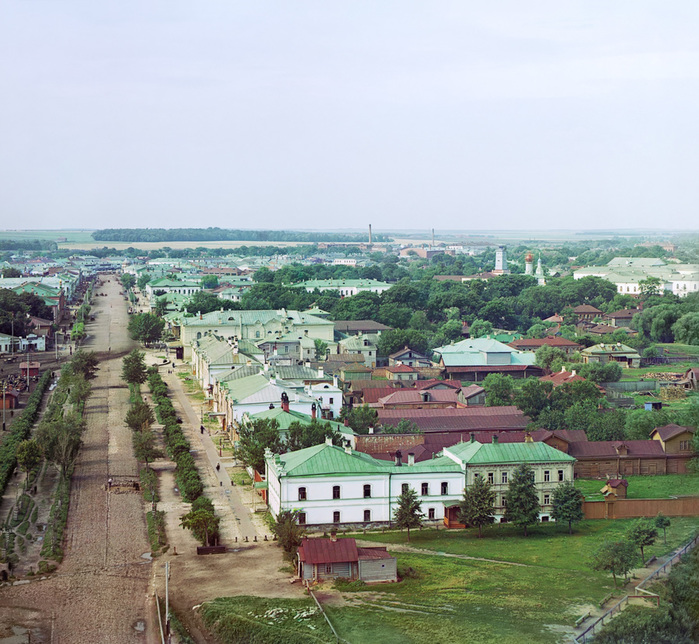 Prokudin-Gorsky._Sobornaya_street (700x644, 218Kb)